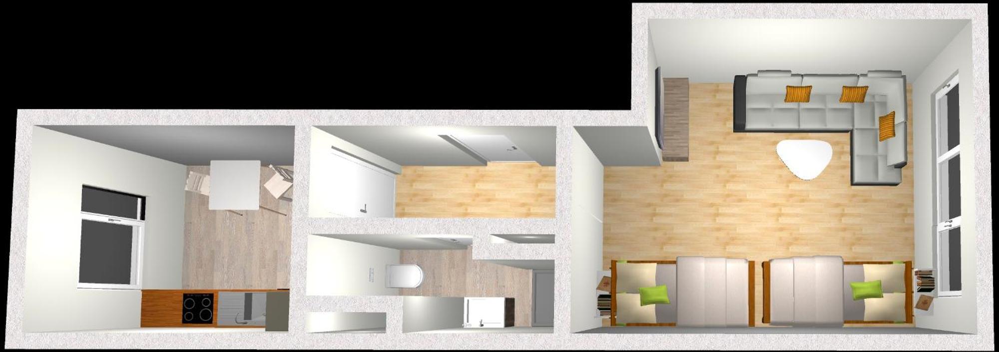 קרפלד Emas4 Wohnung Mit 2 Einzelbetten, Kueche מראה חיצוני תמונה